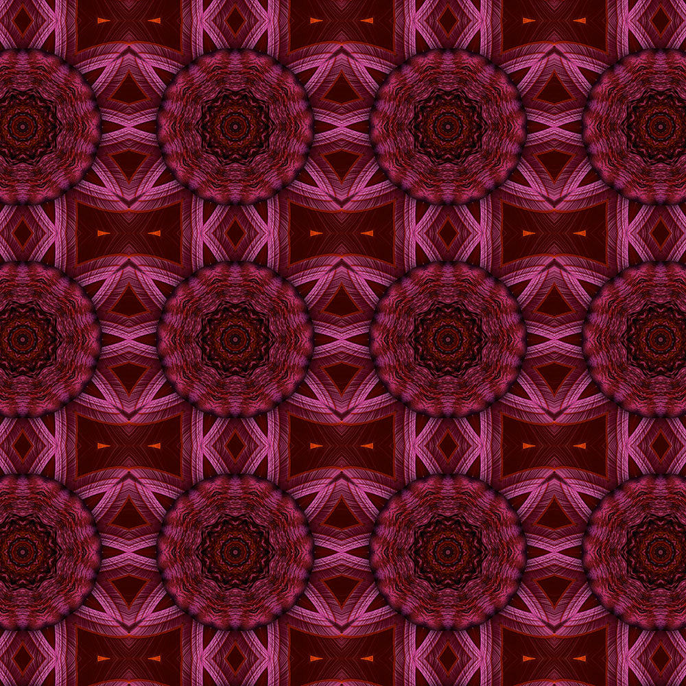 Pink Fractal Kaleidoscope Digital Image Download