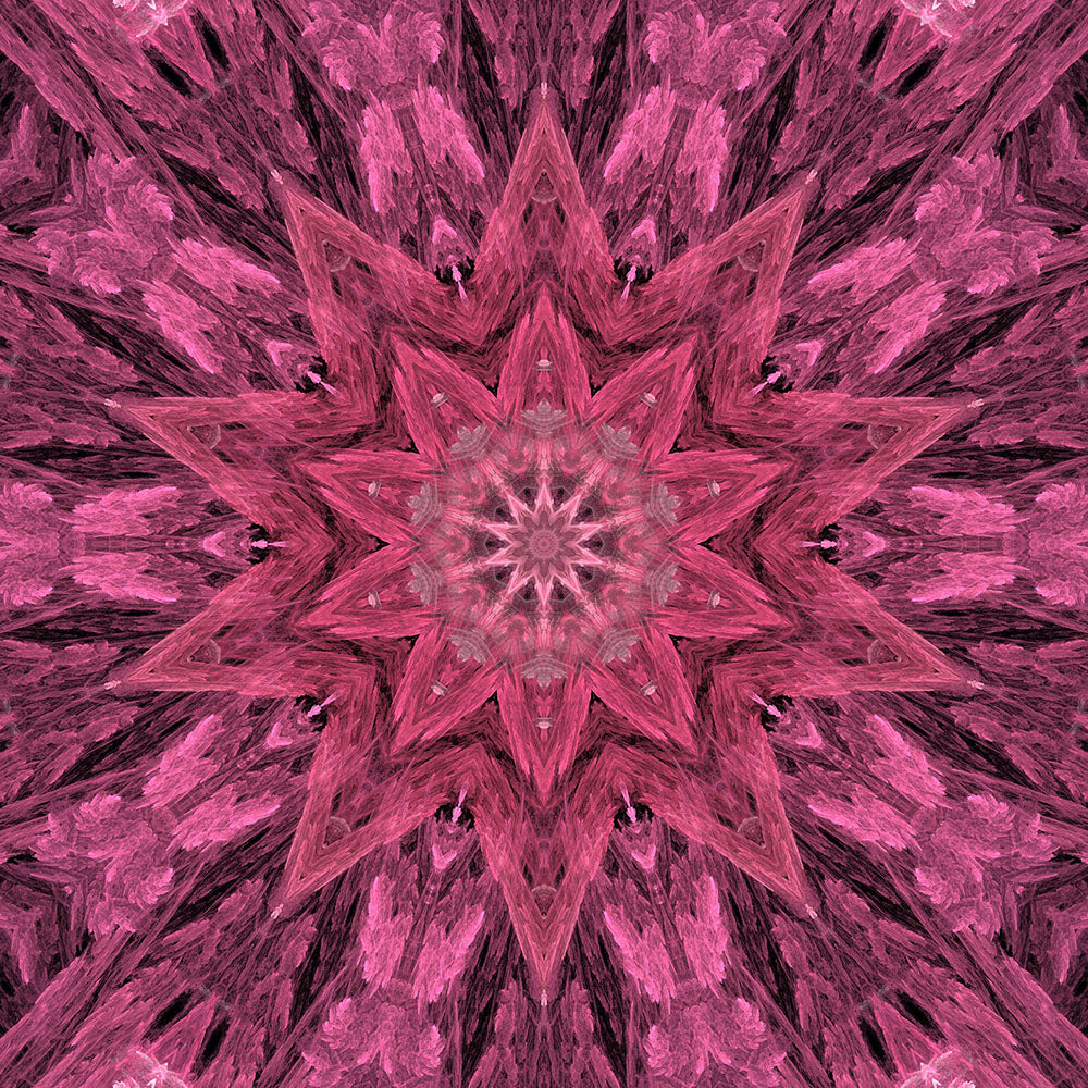 Pink Kaleidoscope Digital Image Download