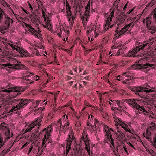 Pink Kaleidoscope Digital Image Download