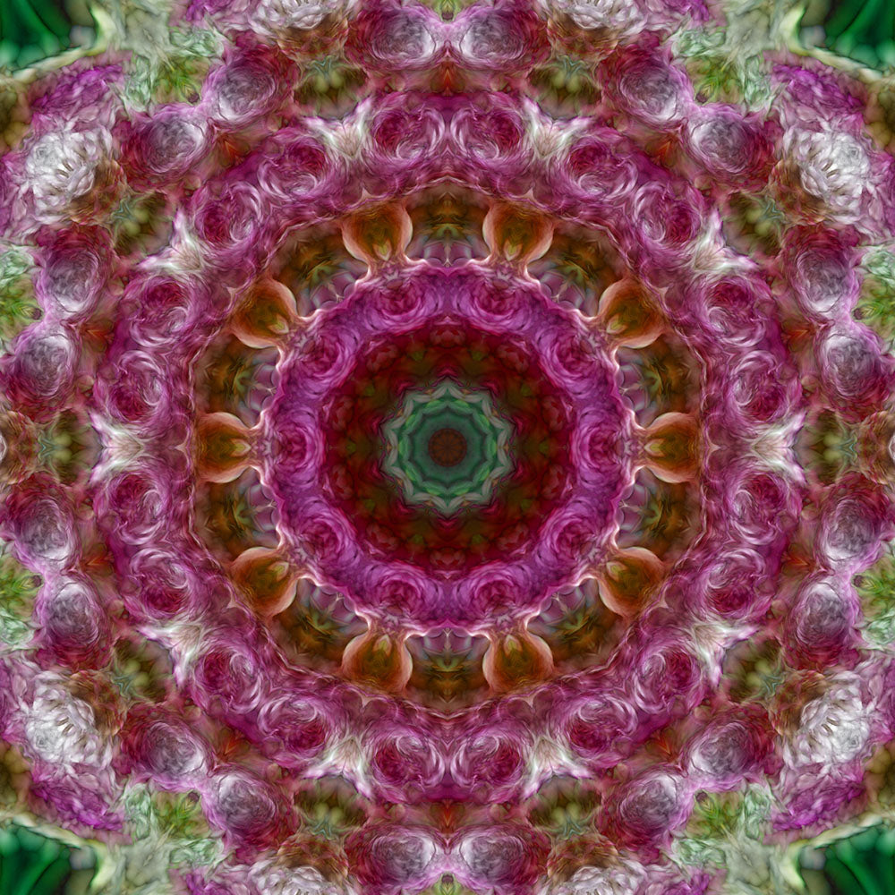 Pink Soft Kaleidoscope Digital Image Download