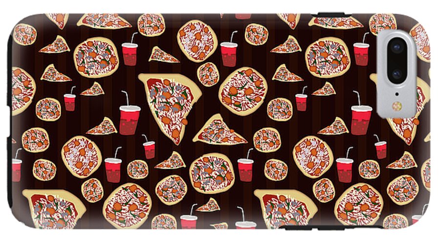 Pizza Pattern - Phone Case