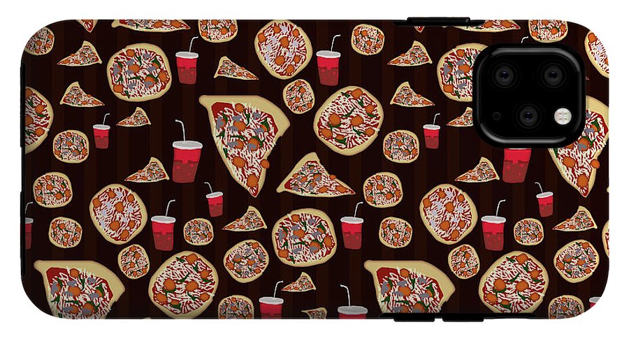 Pizza Pattern - Phone Case