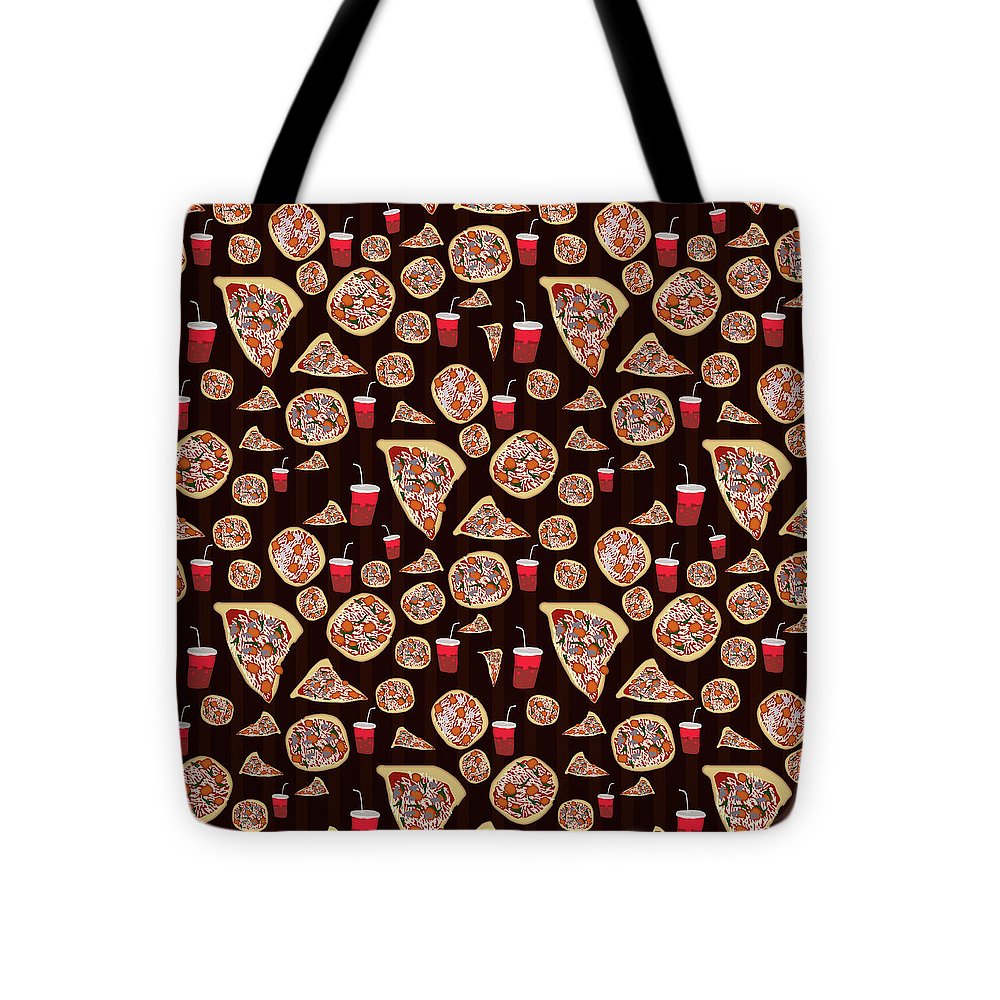 Pizza Pattern - Tote Bag
