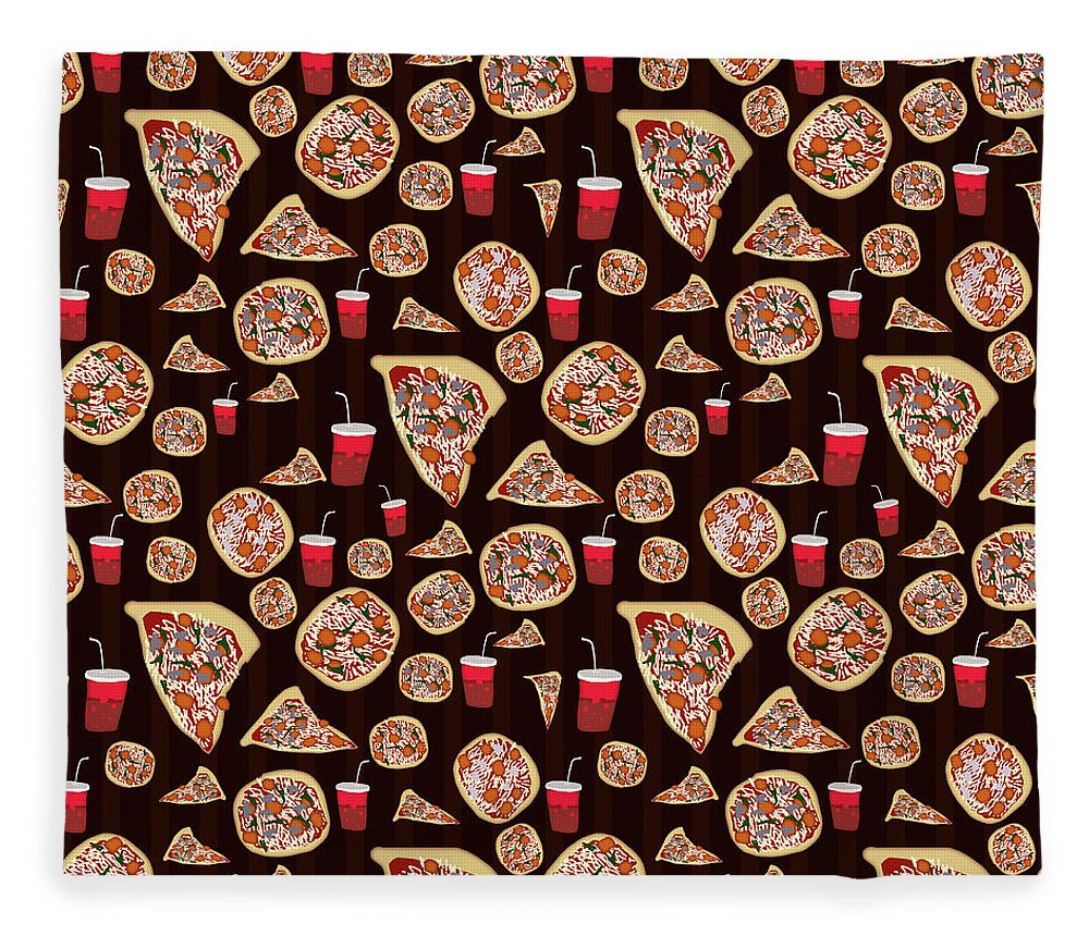 Pizza Pattern - Blanket