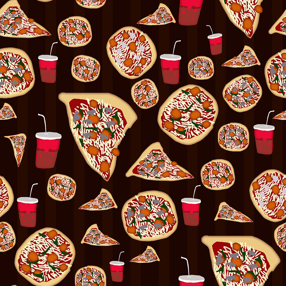 Pizza Pattern Digital Image Download