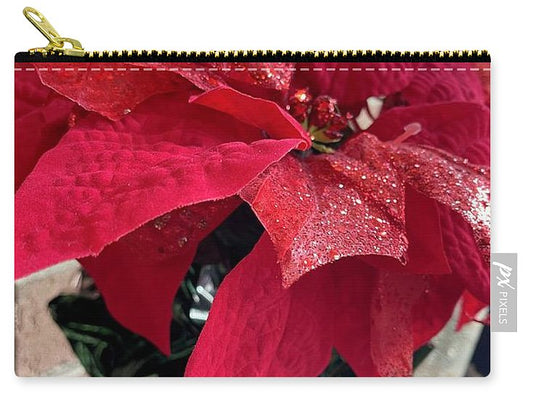 Poinsettia - Carry-All Pouch