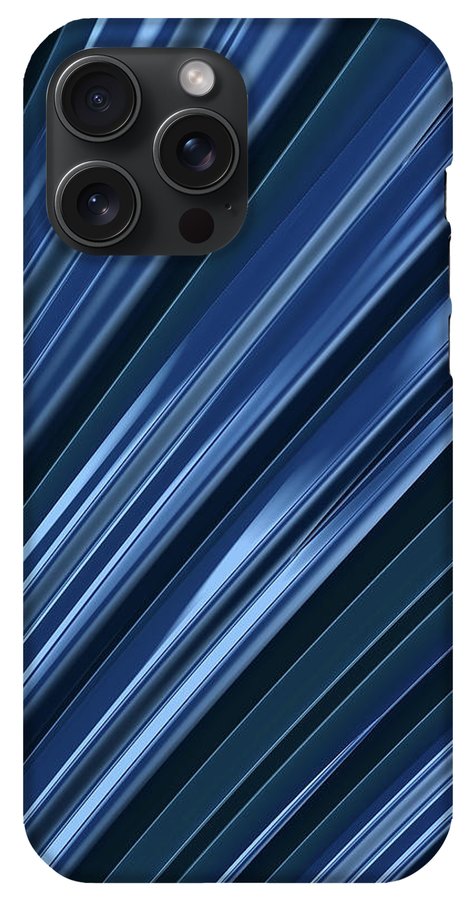 Pouring Blue - Phone Case