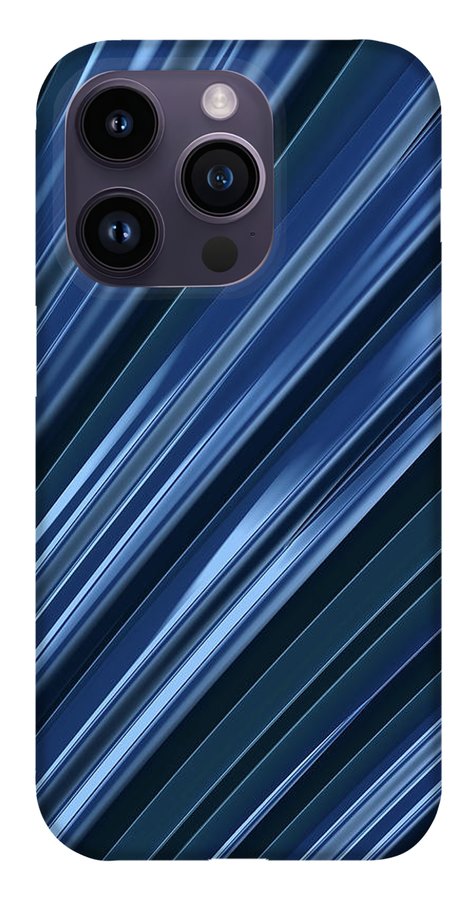 Pouring Blue - Phone Case