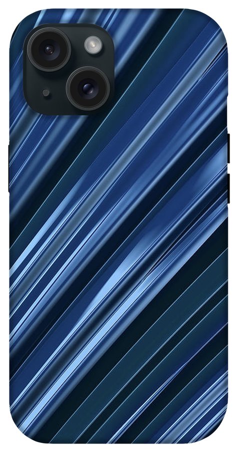 Pouring Blue - Phone Case