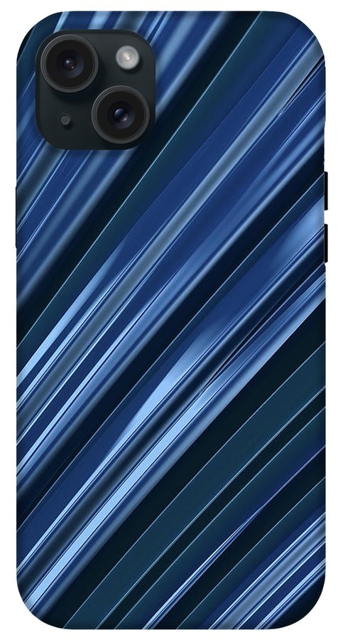 Pouring Blue - Phone Case