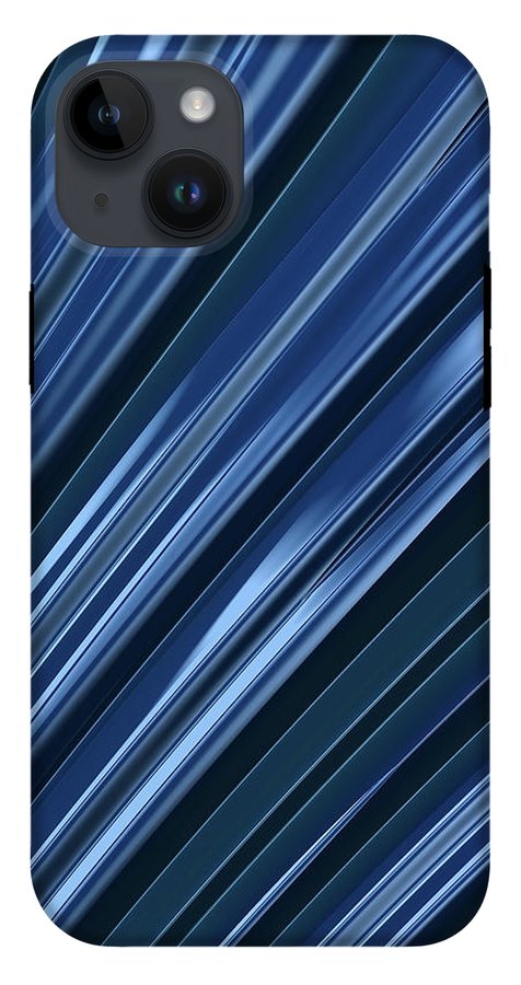 Pouring Blue - Phone Case