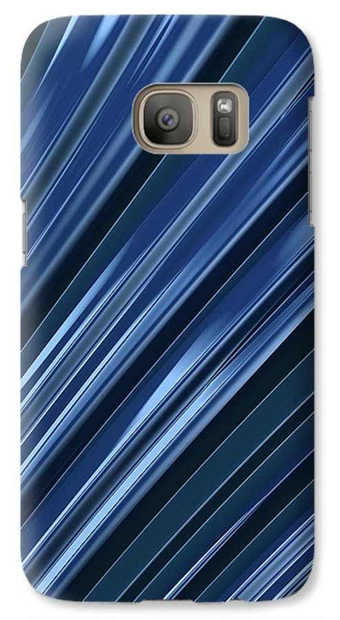 Pouring Blue - Phone Case