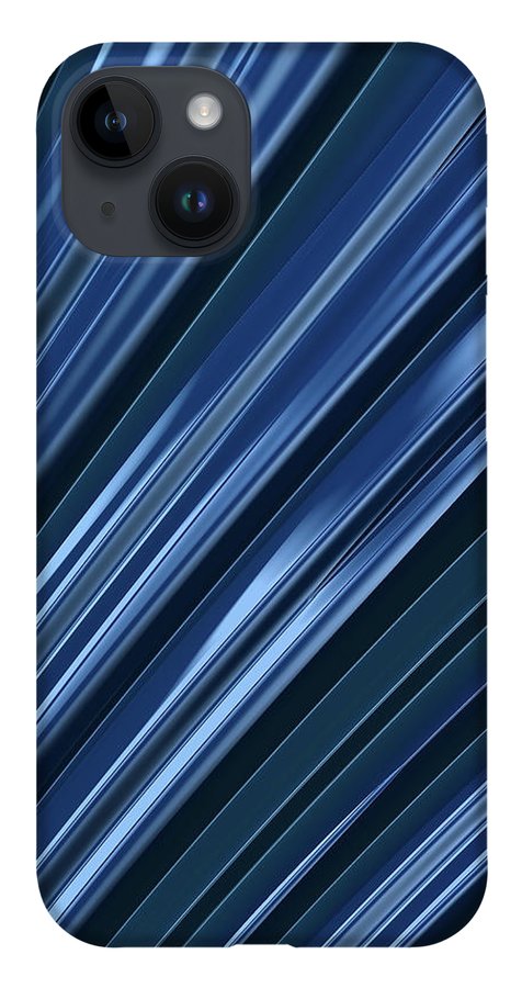 Pouring Blue - Phone Case