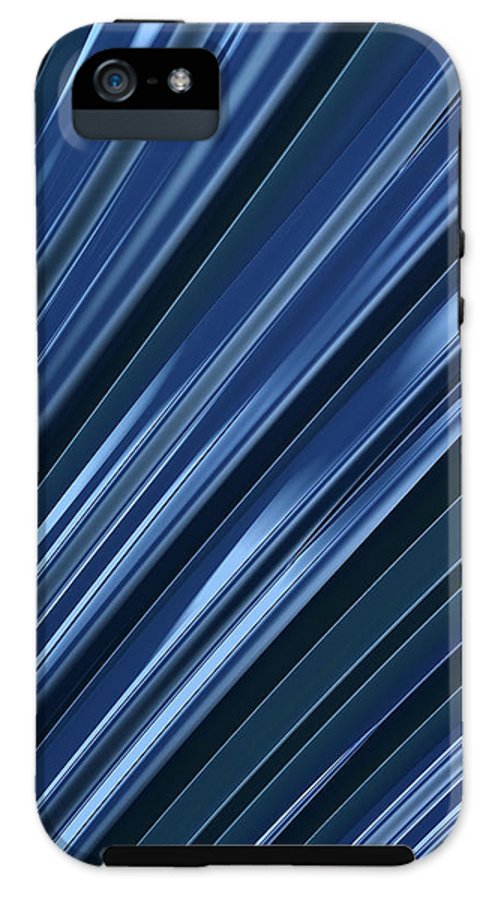 Pouring Blue - Phone Case