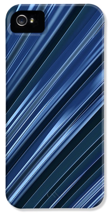 Pouring Blue - Phone Case