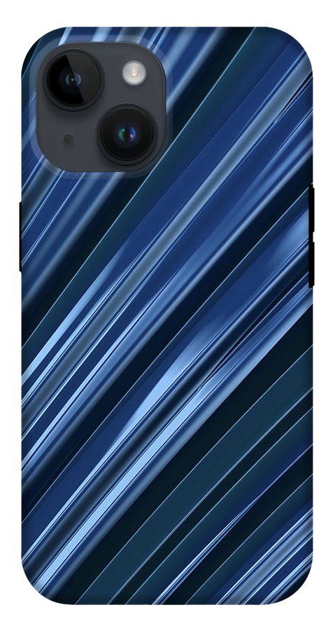 Pouring Blue - Phone Case