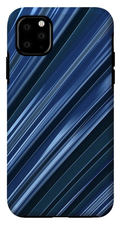 Pouring Blue - Phone Case