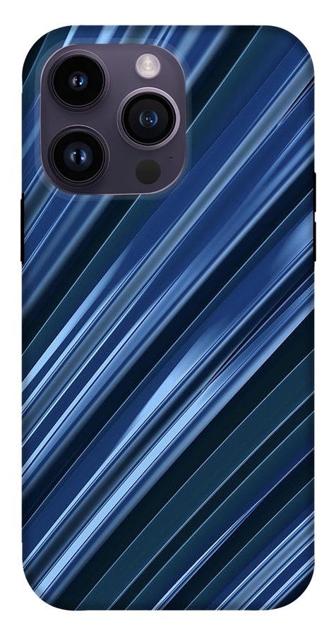 Pouring Blue - Phone Case