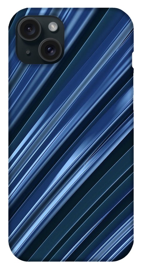 Pouring Blue - Phone Case