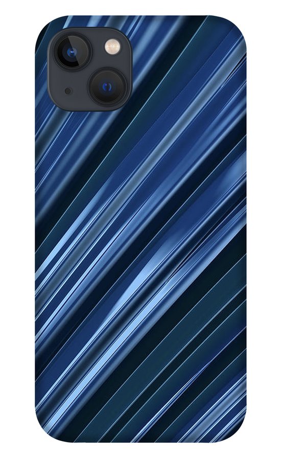 Pouring Blue - Phone Case