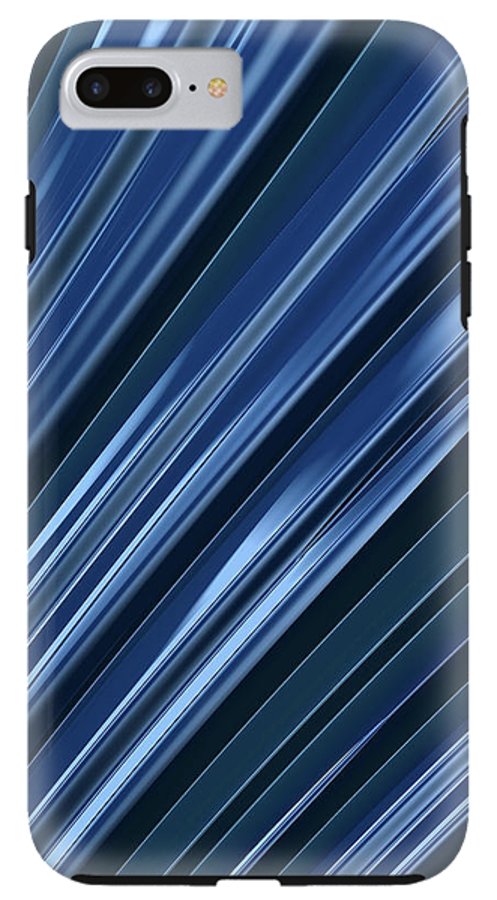 Pouring Blue - Phone Case