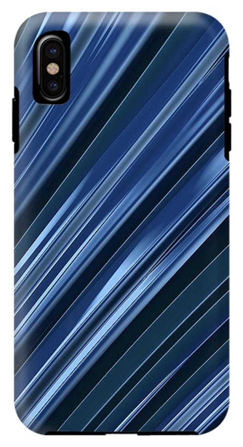 Pouring Blue - Phone Case