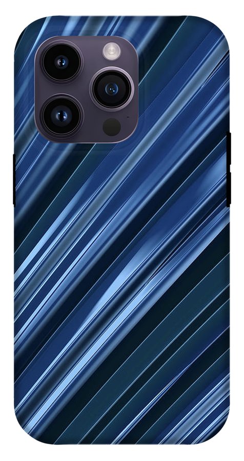 Pouring Blue - Phone Case