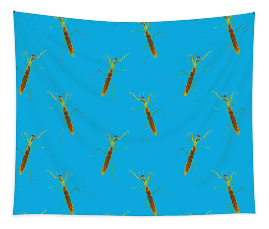 Praying Mantis Pattern - Tapestry