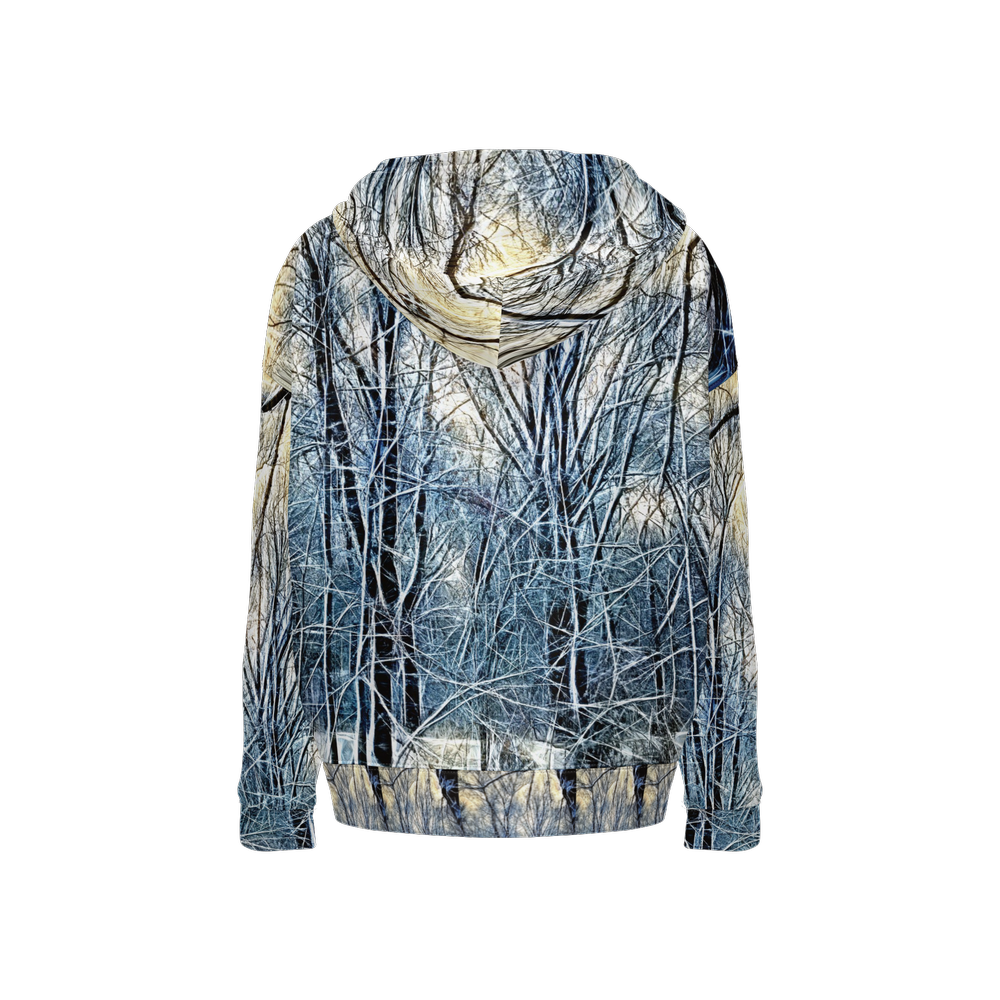 4 Oclock Winter Landscape Women’s Relaxed Fit Hoodie