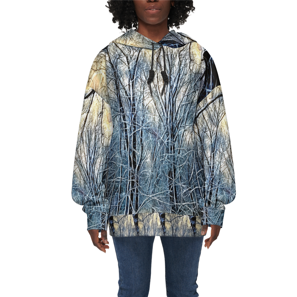 4 Oclock Winter Landscape Women’s Relaxed Fit Hoodie