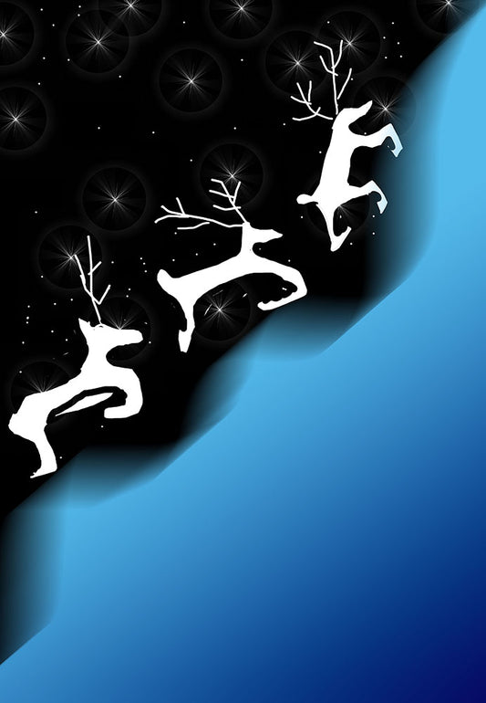 Primitive Reindeer Digital Image Download