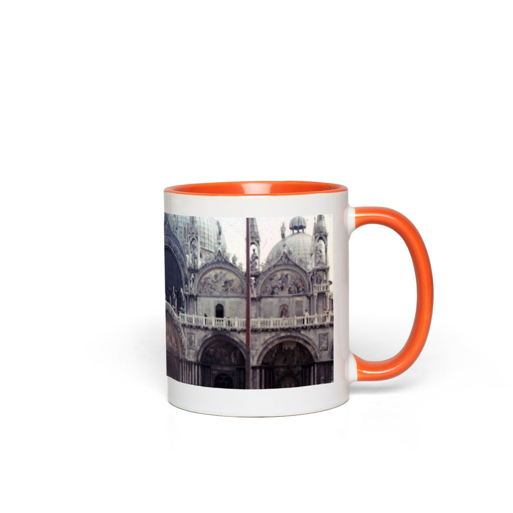 Vintage Venice Cathedral Accent Mugs