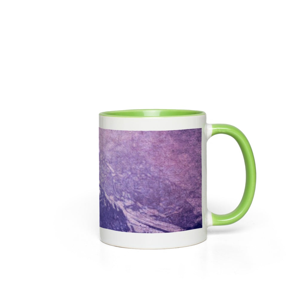 Mountains Distant Vintage Travel Accent Mugs