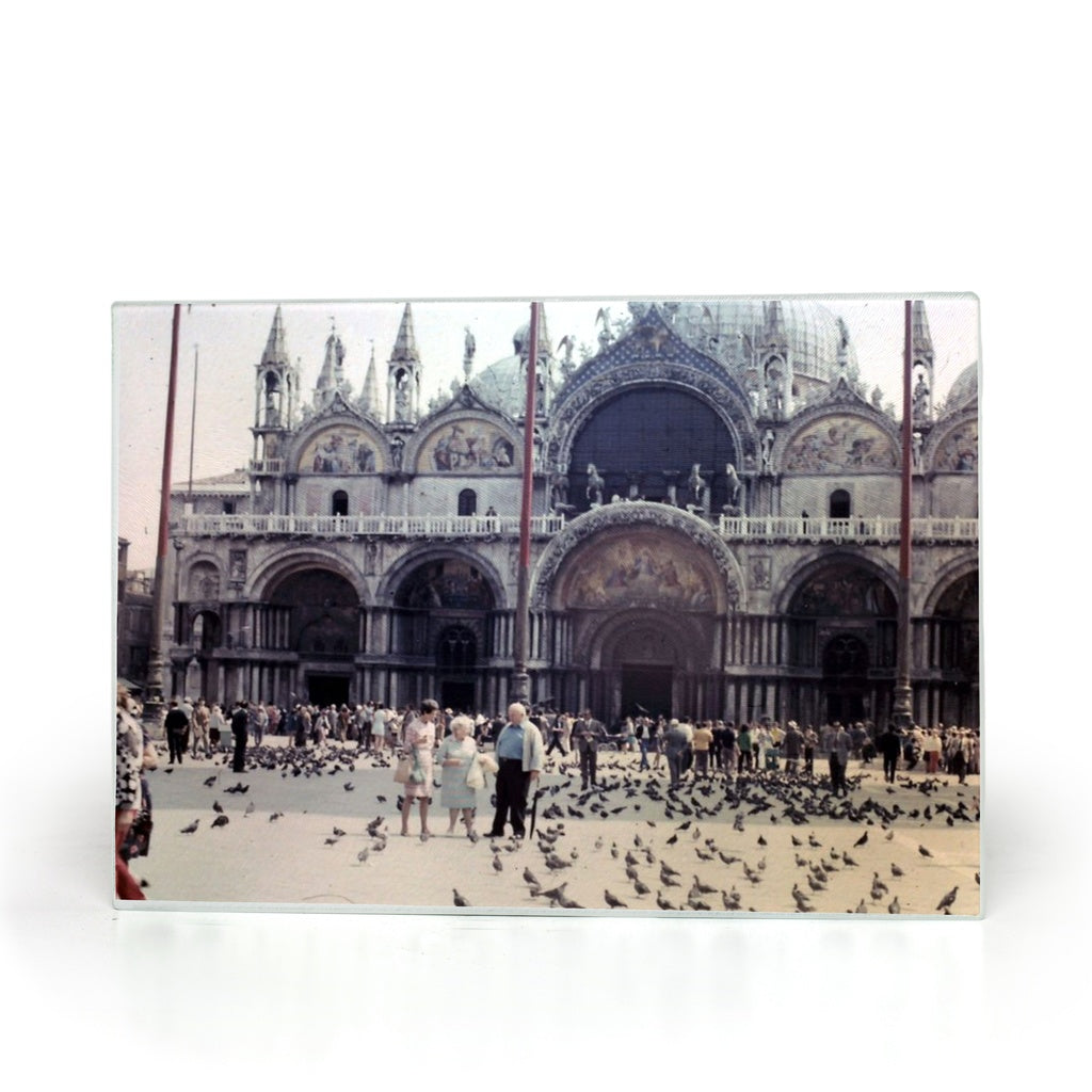 vintage Venice Cathedral Glass Cutting Boards