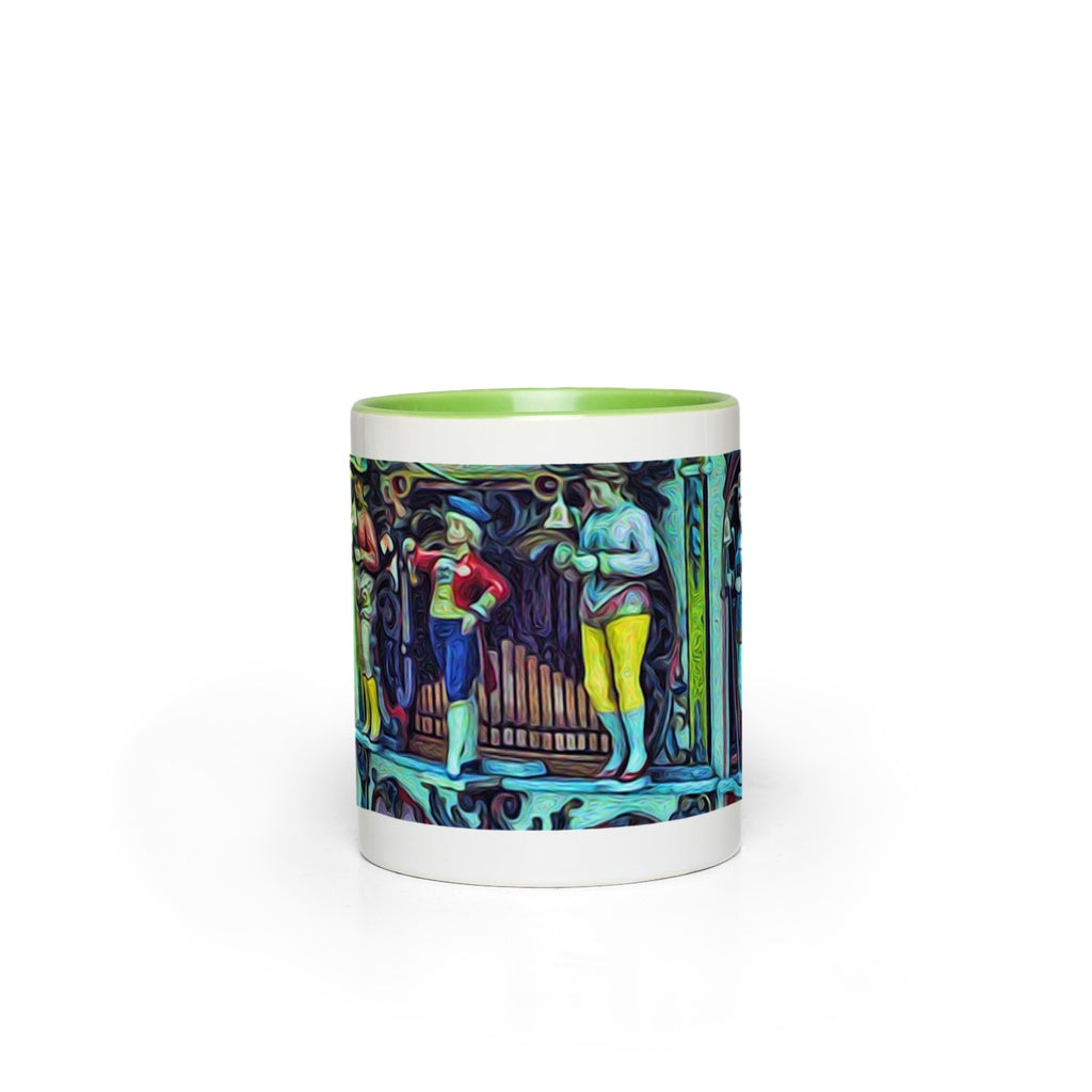 Vintage Travel Music Cart at Netherlands Accent Mugs