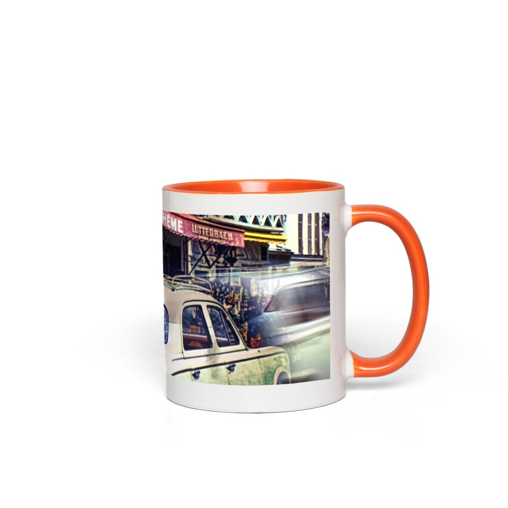 French Street 1967 Accent Mugs