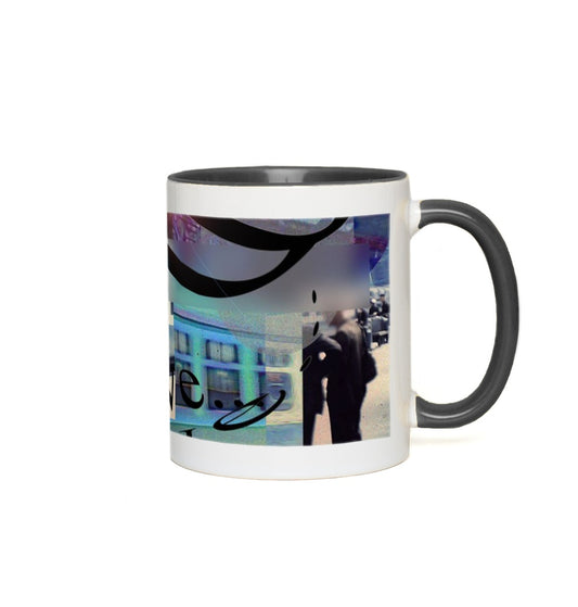 Love To take The Train Vintage Travel Accent Mugs
