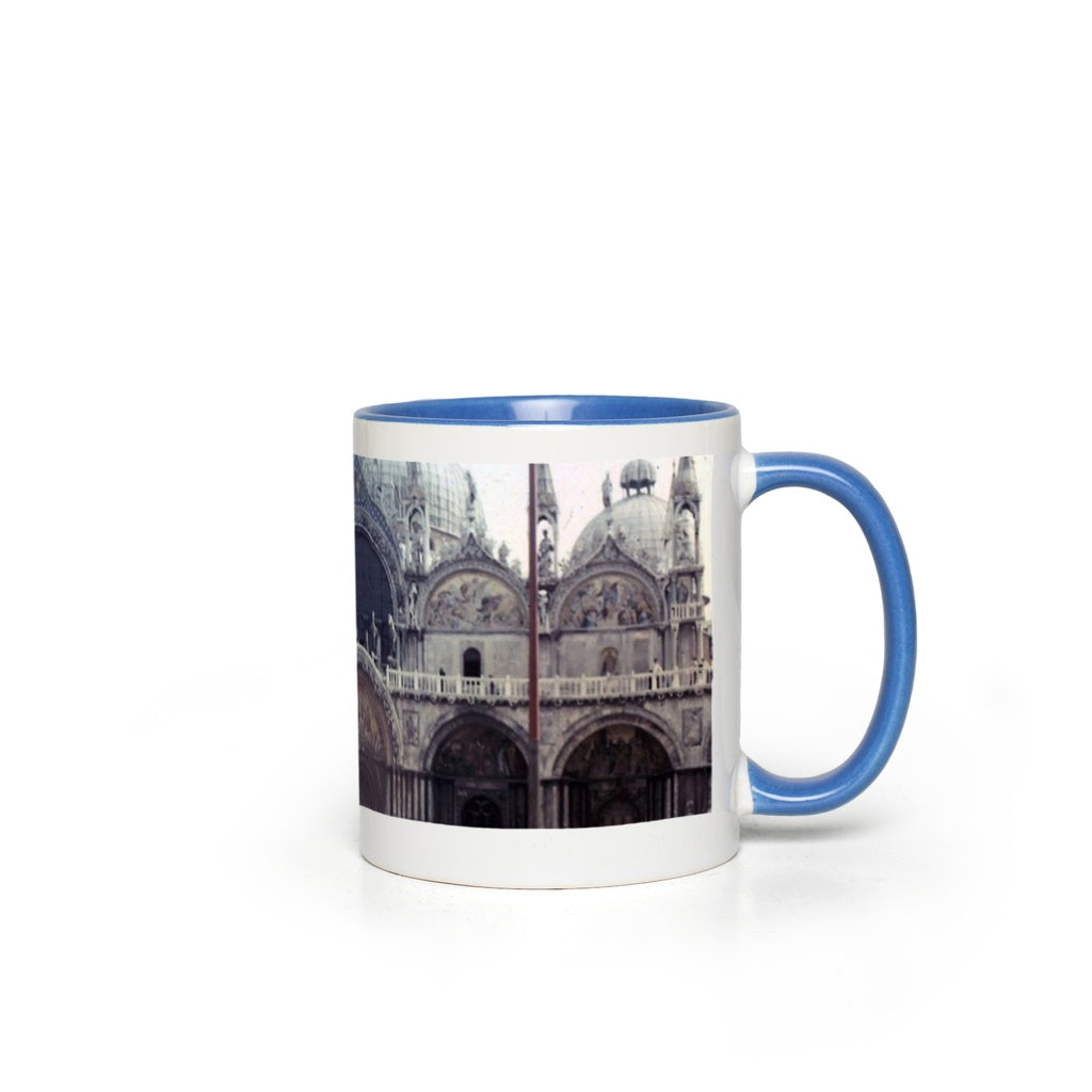 Vintage Venice Cathedral Accent Mugs