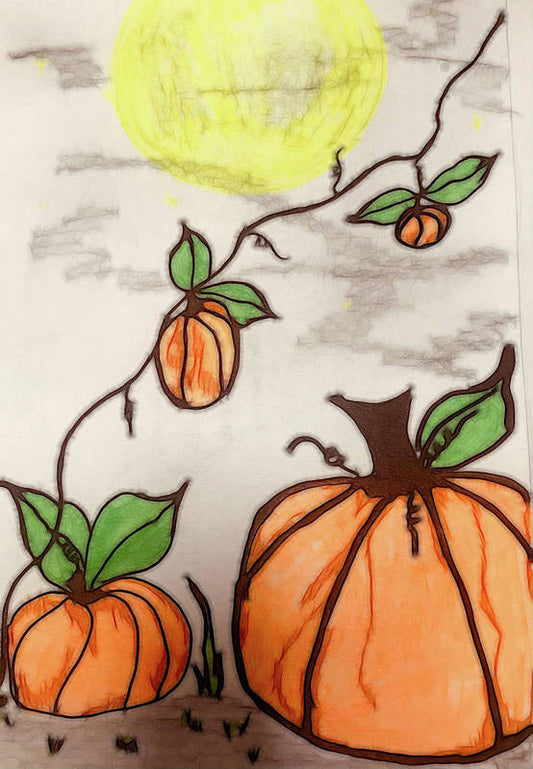 Pumpkin Patch - Art Print