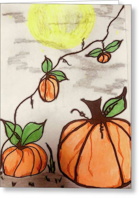 Pumpkin Patch - Greeting Card