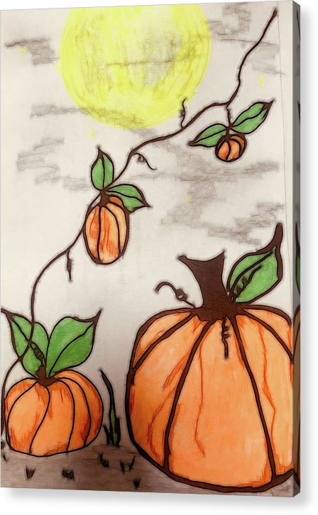 Pumpkin Patch - Acrylic Print