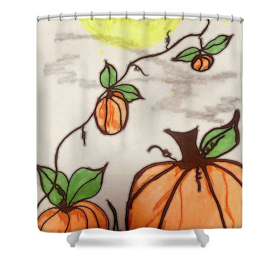 Pumpkin Patch - Shower Curtain