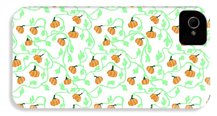 Pumpkin Vines Pattern - Phone Case