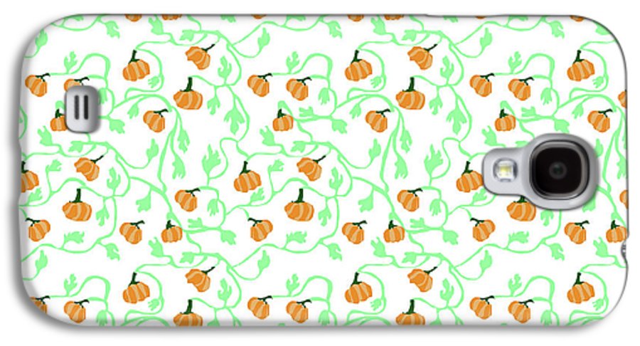 Pumpkin Vines Pattern - Phone Case