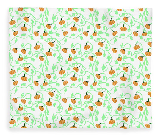 Pumpkin Vines Pattern - Blanket