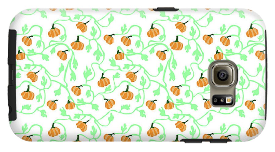 Pumpkin Vines Pattern - Phone Case