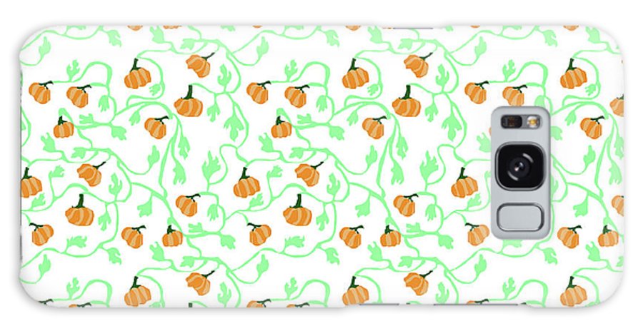 Pumpkin Vines Pattern - Phone Case