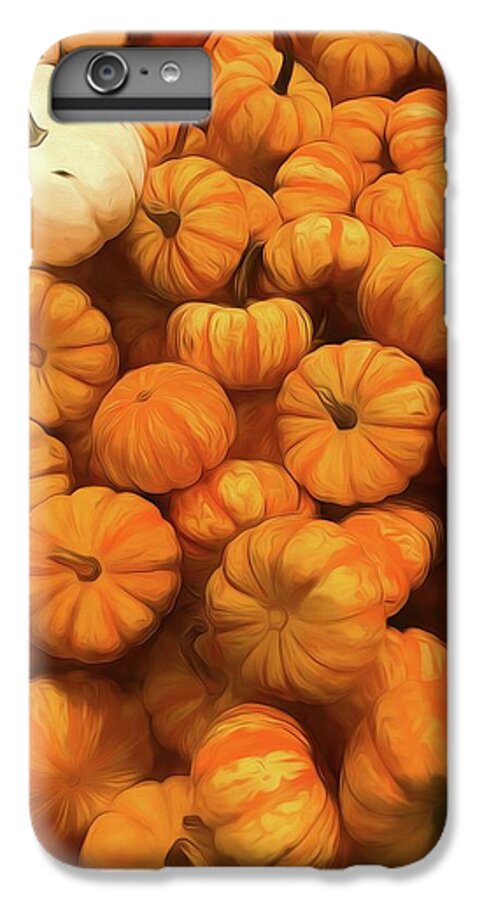 Pumpkins Tiny Gourds Pile - Phone Case