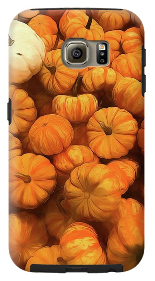 Pumpkins Tiny Gourds Pile - Phone Case