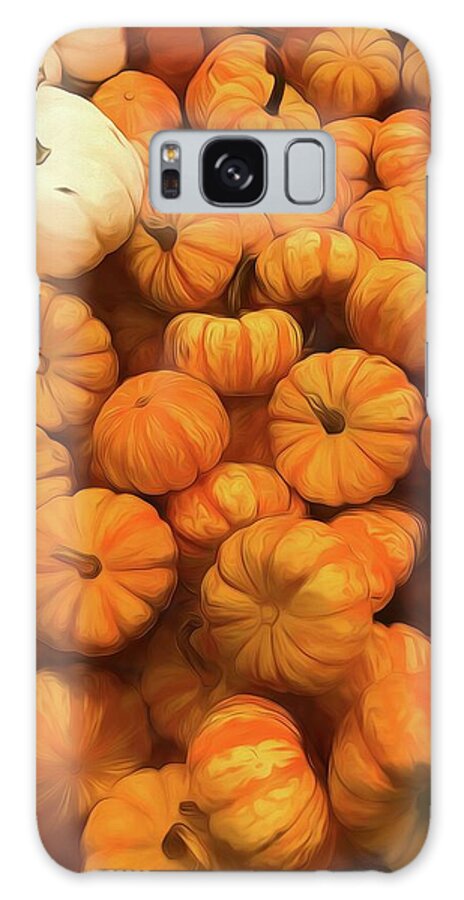 Pumpkins Tiny Gourds Pile - Phone Case